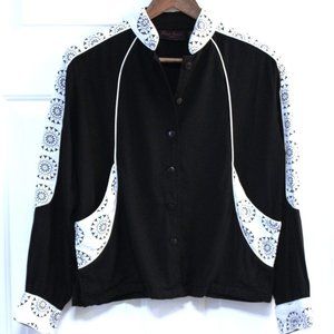 Vintage bohemian hippy shacket size small by Shirin 1970's